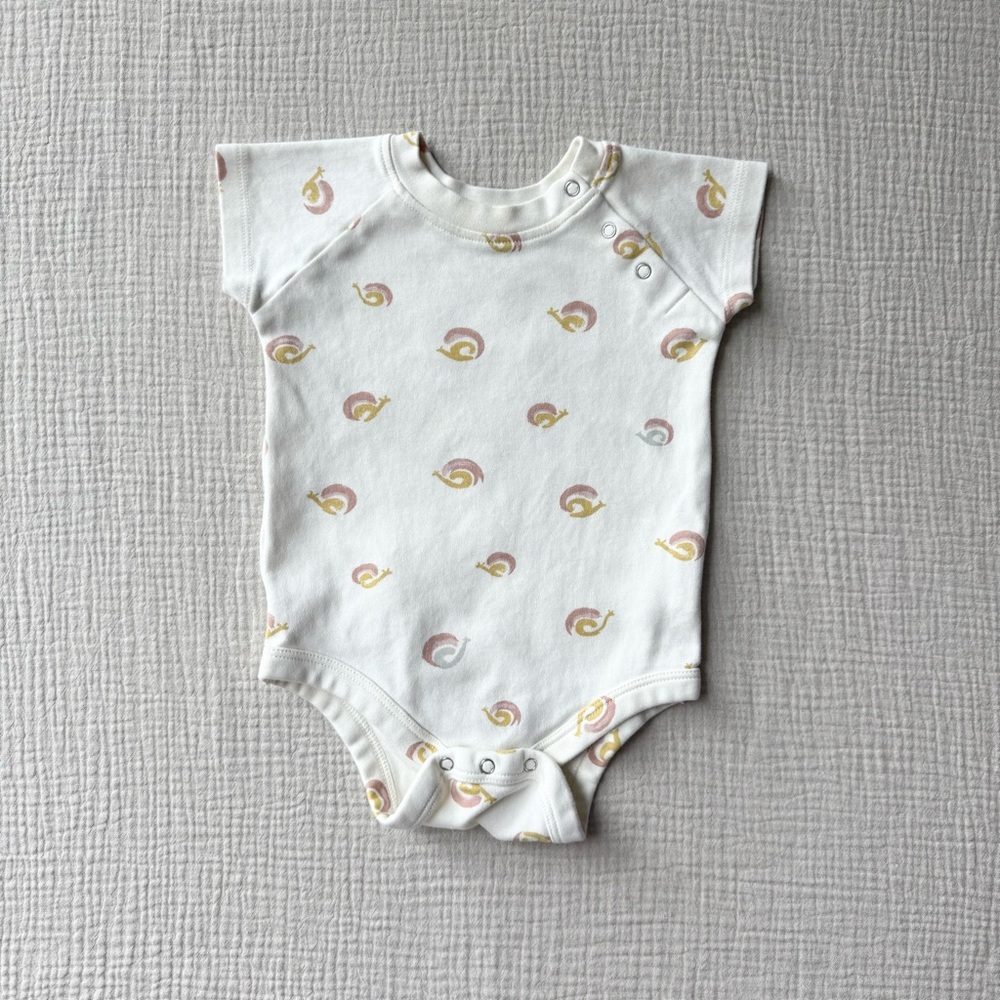 Pehr Snail Bodysuit 6-12m